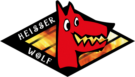 Heißer Wolf Logo