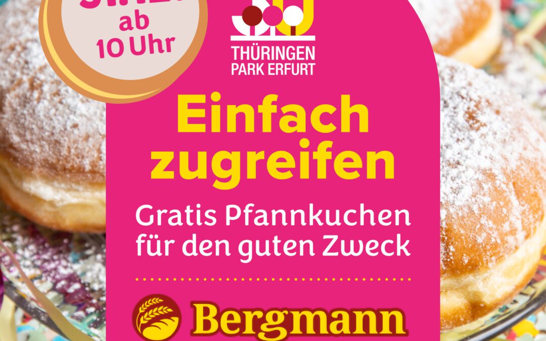 Süße Hilfe für starke Herzen: Pfannkuchen essen, Hoffnung schenken.